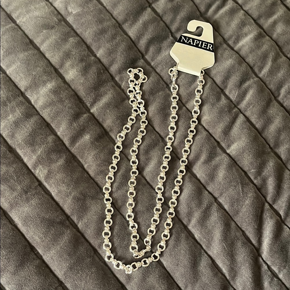 NWT Napier Silver Necklace